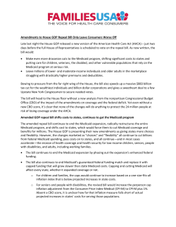 Amendments to House GOP Repeal Bill Only Leave Consumers