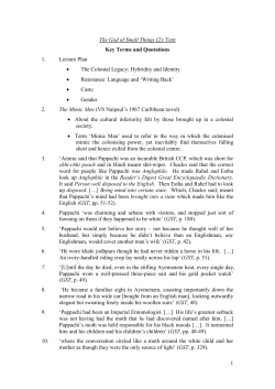 GST Lecture 2 handout