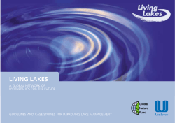 Living Lakes: A Global Network Of Partnerships For The