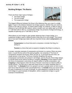 Building Bridges: The Basics