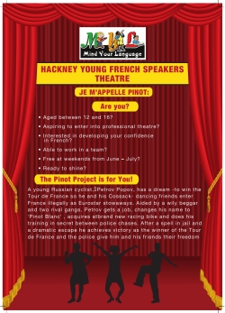 hackney young french speakers theatre