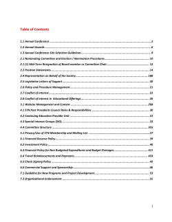 Table of Contents - Society of Trauma Nurses
