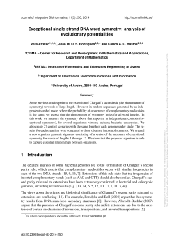 Full article  - Journal of Integrative Bioinformatics