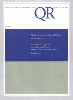 Measurement with Minimal Theory