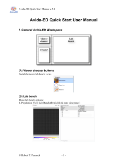 Avida-ED Quick Start User Manual