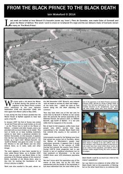 from the black prince to the black death