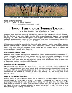 Simply Sensational Summer Salads