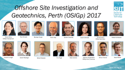 to meet our OSIG Committee - Society for Underwater Technology