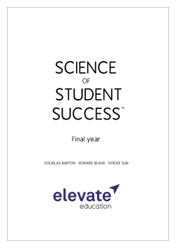 S C I E N C E - Elevate Education