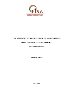 The Assembly of the Republic of Mozambique