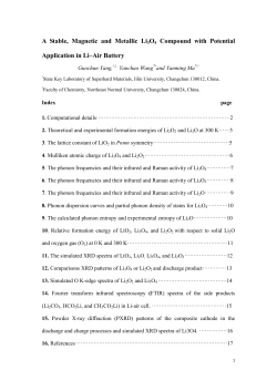 A Stable, Magnetic and Metallic Li3O4 Compound with Potential