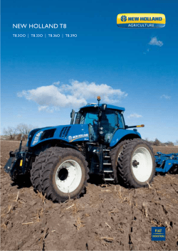NEW HOLLAND T8