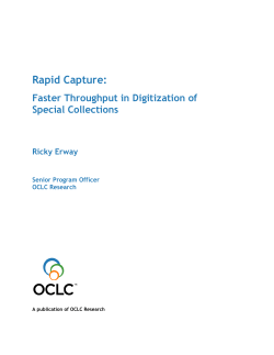 Rapid Capture: Faster Throughput in Digitization of Special