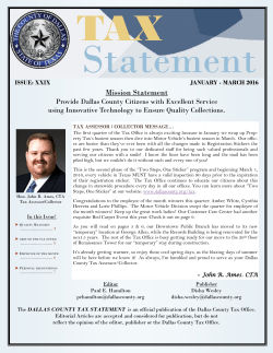 Statement - Dallas County
