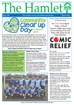 The Hamlet Issue 188 - Hadlow Parish Council