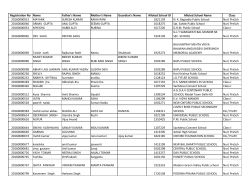 EWS / DG Third Draw Result 2016-17
