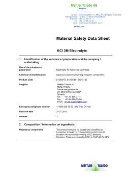 KCl 3M Electrolyte > for USA_Canada_ANA_e