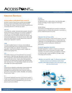 Internet Services - Access Point, Inc.