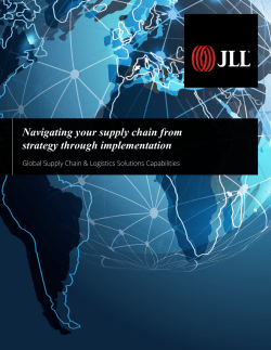 Navigating your supply chain from strategy through