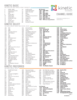 Kinetic Channel Guide