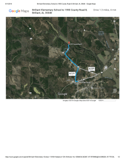 Drive 1.3 miles, 4 min Brilliant Elementary School to