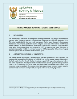 market analysis report