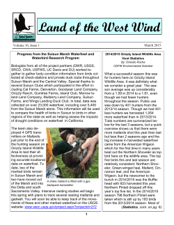 Land of the West Wind - Suisun Resource Conservation District