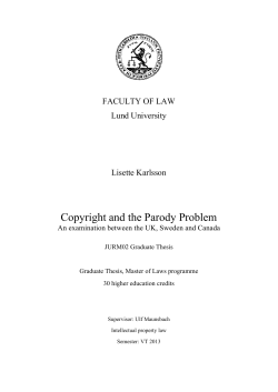 Open Access - Lund University Publications