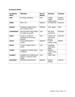 annoyance- a feeling of slight anger