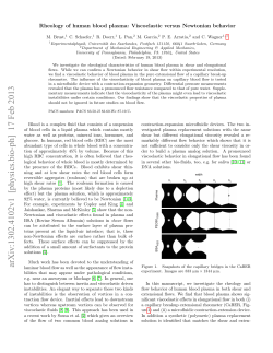 Rheology of human blood plasma: Viscoelastic versus Newtonian