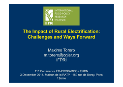 5_Presentation MTorero rural electrification AFD December 4th Final