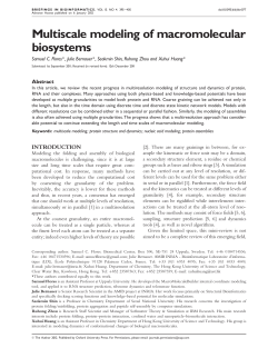 Multiscale modeling - Oxford Academic