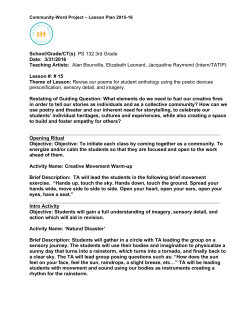 Lesson Plan - Community