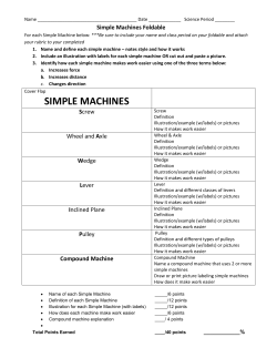 simple machines