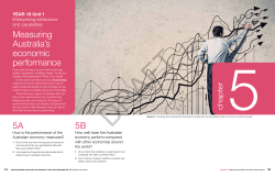 5A 5B Measuring Australia`s economic performance