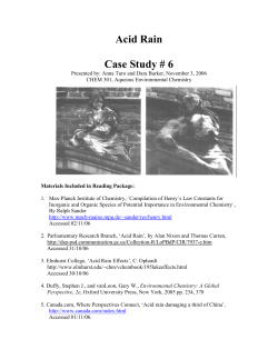 Acid Rain
