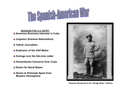 American Business Interests in Cuba Jingoism (Extreme