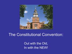 The Constitutional Convention