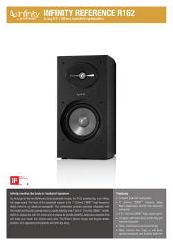 infinity reference r162