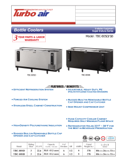Bottle Coolers - Generation Restaurant supply