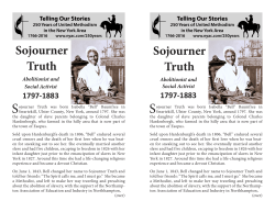 Sojourner Truth Sojourner Truth
