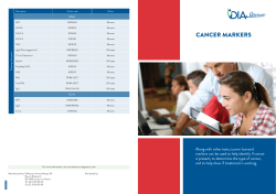 cancer markers