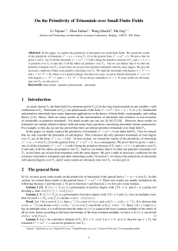 On the Primitivity of Trinomials over Small Finite Fields