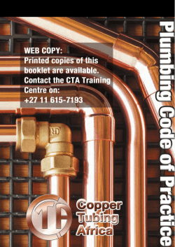 to the full Plumbing Code of Practice