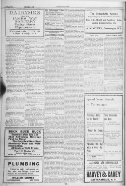 plumbing - NYS Historic Newspapers
