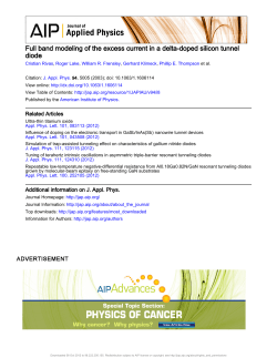 Full band modeling of the excess current in a