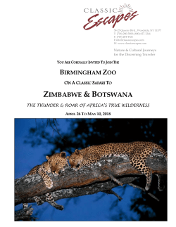 Birmingham Zoo - Classic Escapes Maintenance