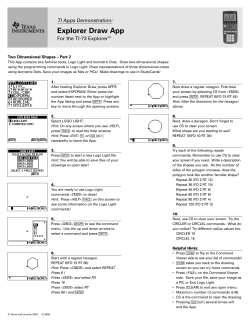 CL4905 Exp Draw App-2D Pt.1 - TI Education