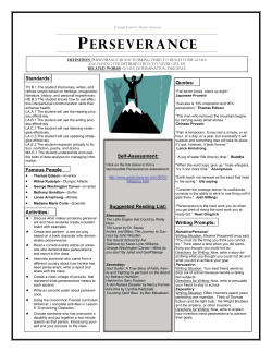 perseverance - Collier County Public Schools