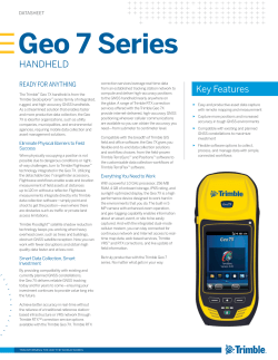 Geo 7X Datasheet